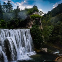 Jajce Waterfalls